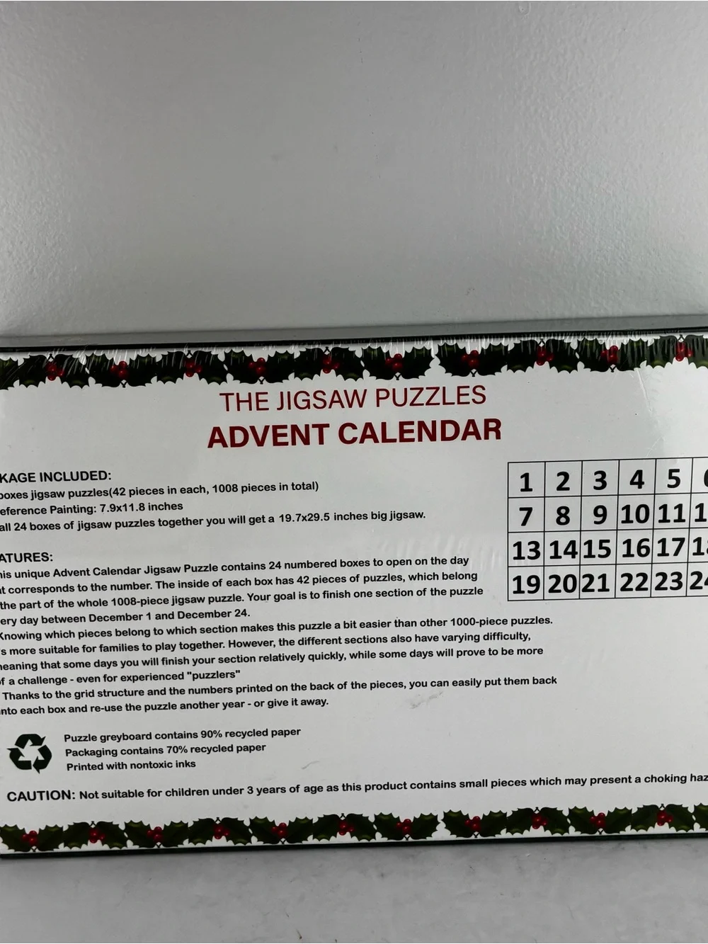 The Jigsaw Puzzles Fairytale Adventures Advent Puzzle - 1,000+ Pieces